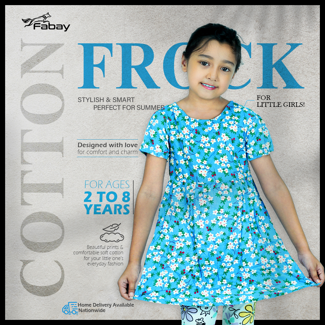 Blue Frock 1