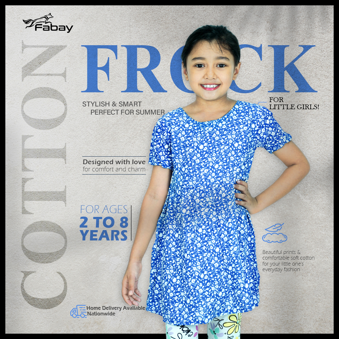 Blue Frock 2