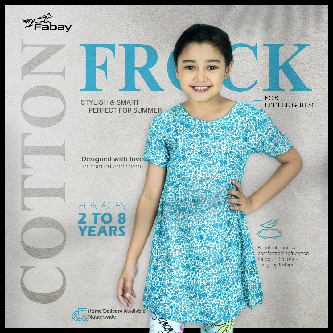 Blue Frock 3